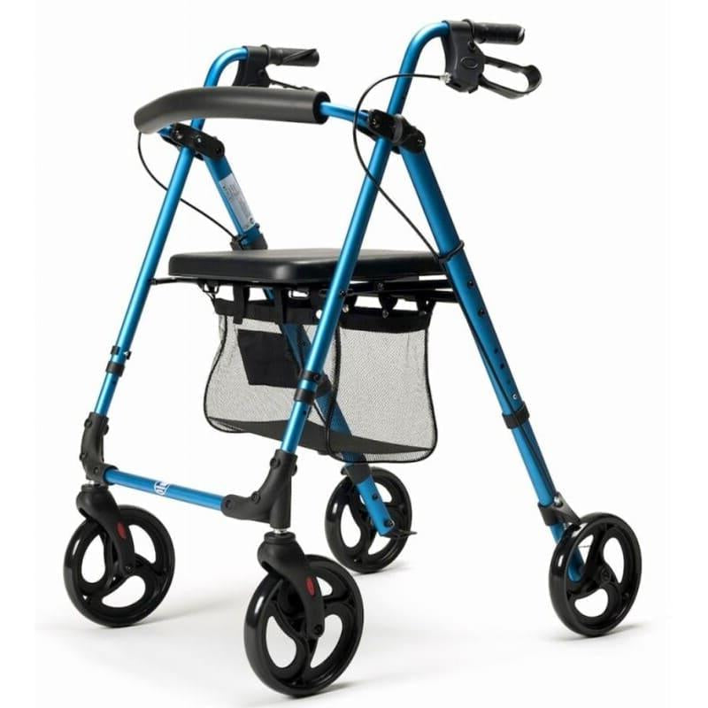 Andador Plegable con Asiento Regulable Eco-Plus