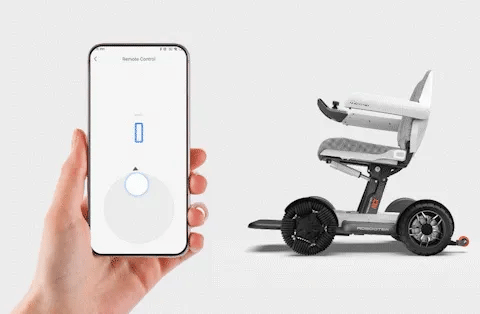 Silla Eléctrica Moderna con Plegado Automático Robooter X40