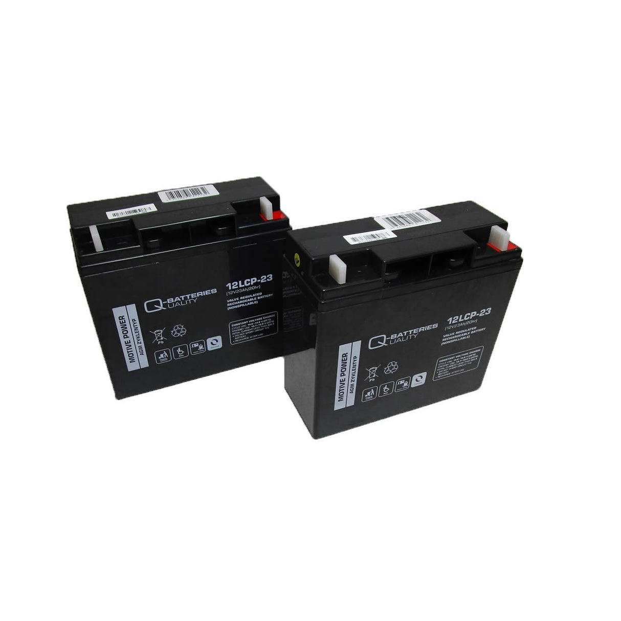 Baterías ORIGINALES Scooter Eclipse y Eclipse PLUS de 21 Amperios (Par)