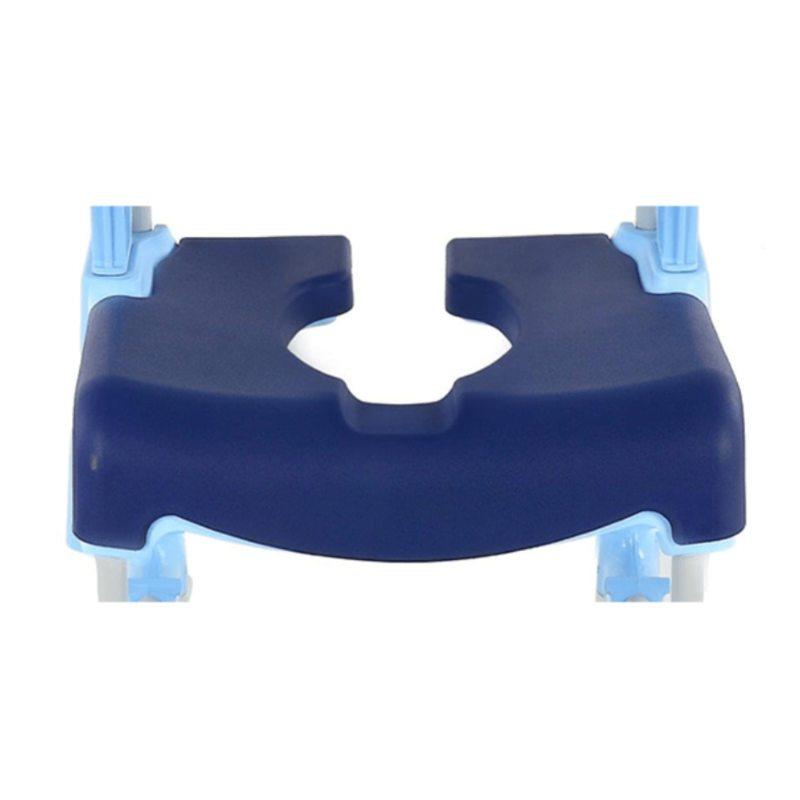 Asiento Abierto Acolchado para Silla de Ducha y WC MOEM