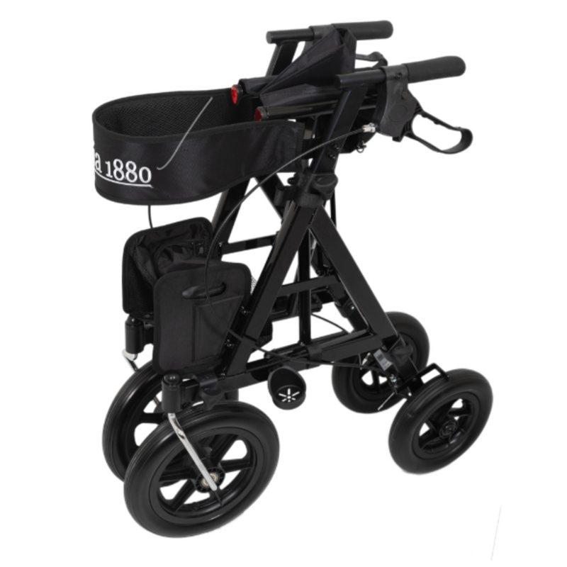 Andador Todoterreno Plegable con Freno de Doble Función