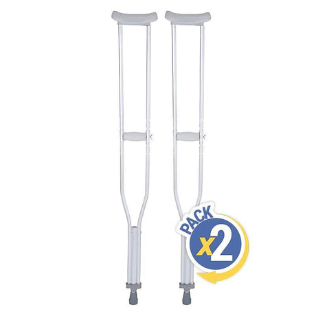 Muletas Axilares de Aluminio Par