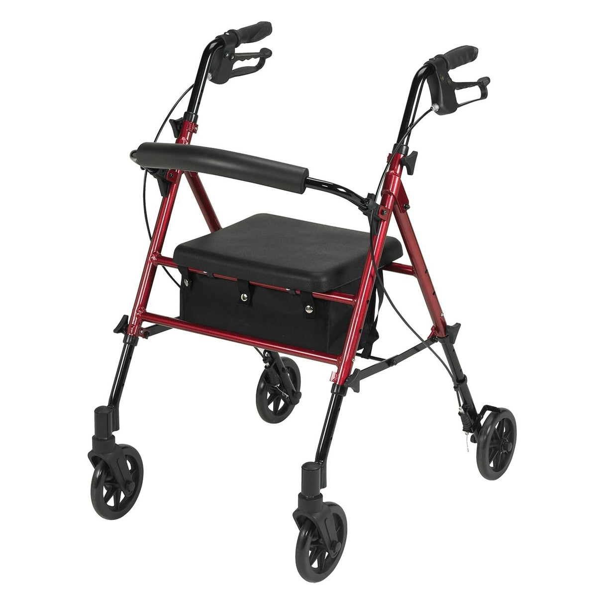 Andador Rollator Regulable en Altura de Aluminio Ligero Hi Low