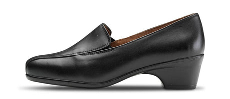 Zapato Piel Negro Cómodo y Ligero Señora Princesa Tacón Feliz Caminar