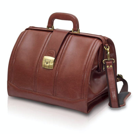 Maletín tradicional de médico en piel de ELITE BAGS