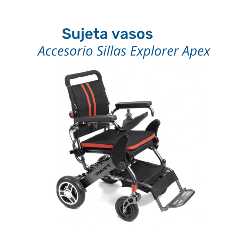 Sujetavasos para Sillas Eléctricas Explorer de Apex