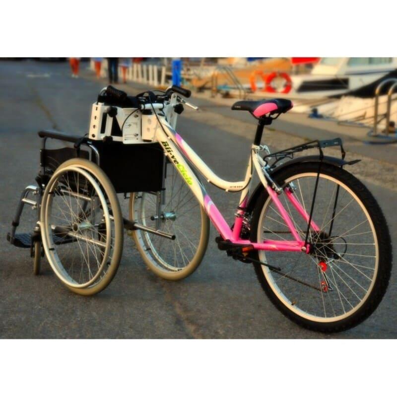 Adaptador de Bicicleta a Silla de Ruedas