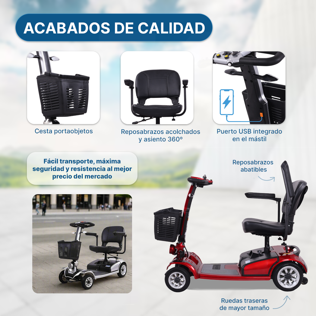 Scooter Eléctrico para Personas Mayores MATE