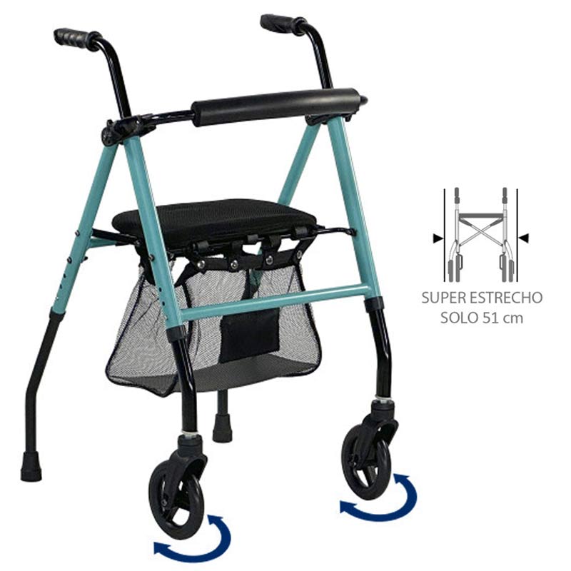 Andador 2 Ruedas Ergonomico