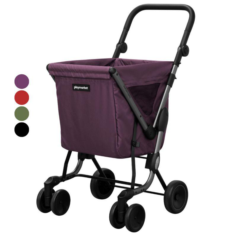 Carro de la Compra Playmarket IMPERMEABLE Hecho con Materiales Reciclados ECO