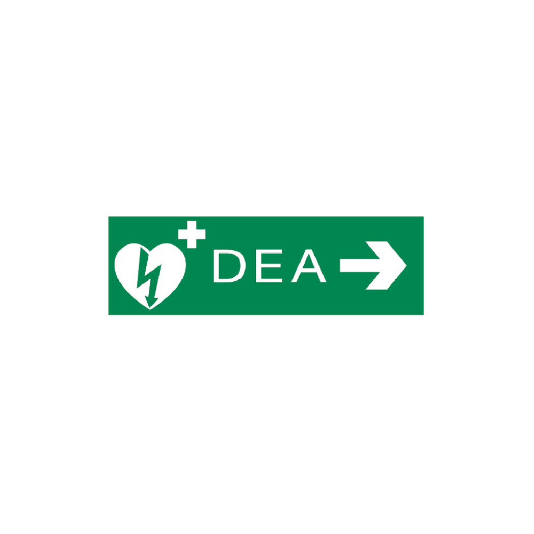 Cartel DEA Kit 5 Senales Horizontal