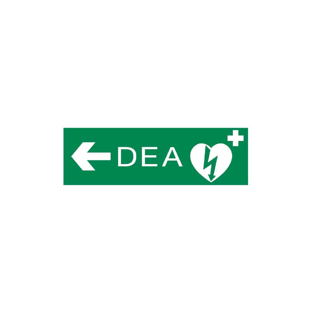 Cartel DEA Kit 5 Senales Izquierda