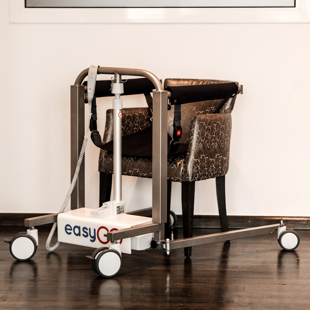 Grúa - Silla para Traslado de Pacientes Eléctrica y Plegable EASY GO