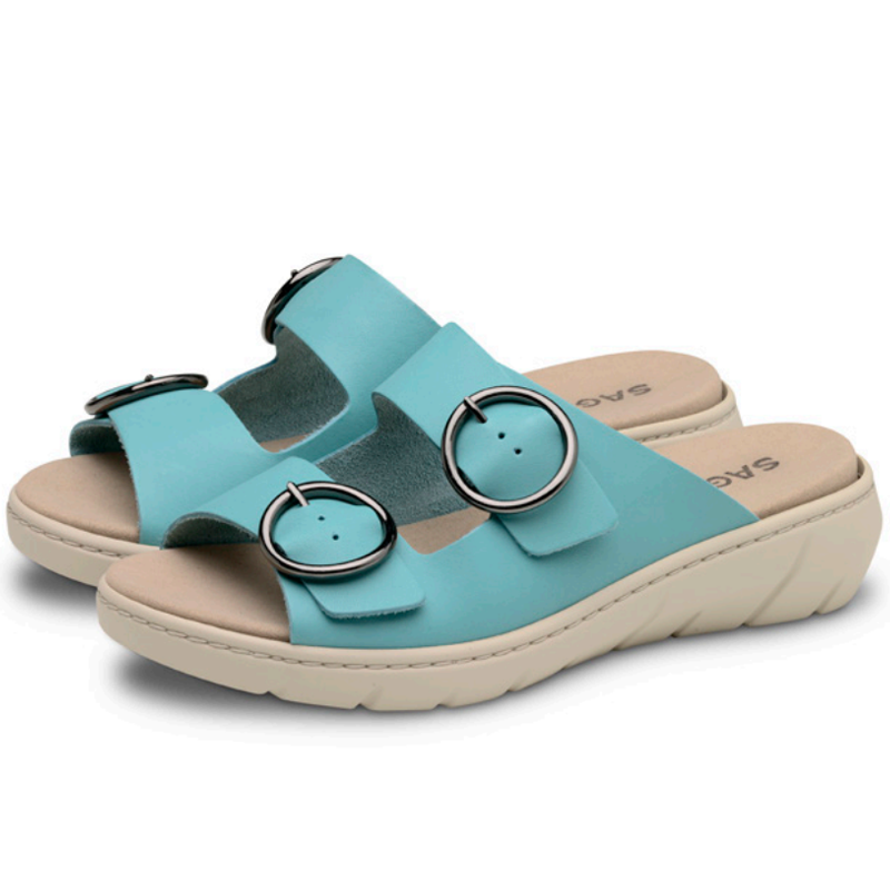 Sandalias Ortopédicas Mujer Azules