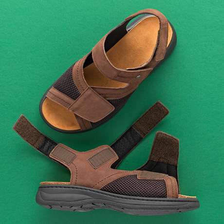 Sandalias con Velcro para Diabéticos Hombre Calzamedi