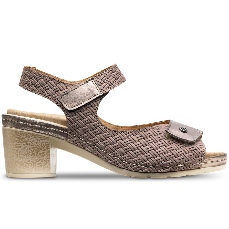 Sandalias de Tacón Cómodas Ancho Especial Saguy's