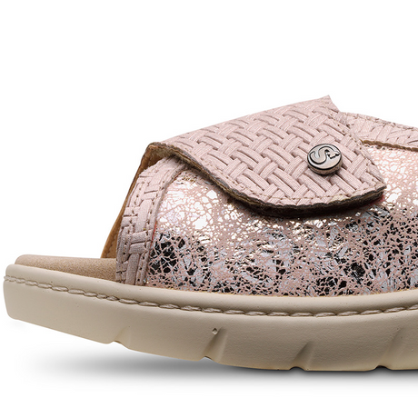 Sandalias para Juanetes Rosas