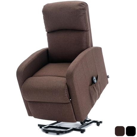 Sillon Reclinable Electrico Levanta Personas Marron