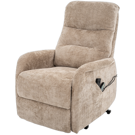 Sillon Relax Masaje Beige Confortable