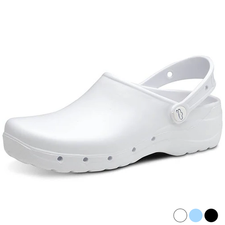 Zueco Profesional Cómodo y Ligero de Eva FLOTANTE ANTIESTÁTICO de Feliz Caminar