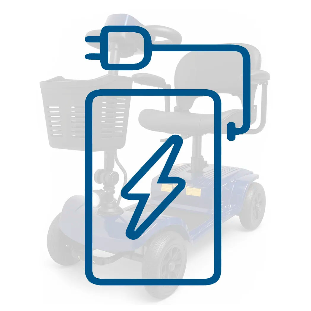 Batería original para scooter discapacitados LUCAS y LUCAS PRO