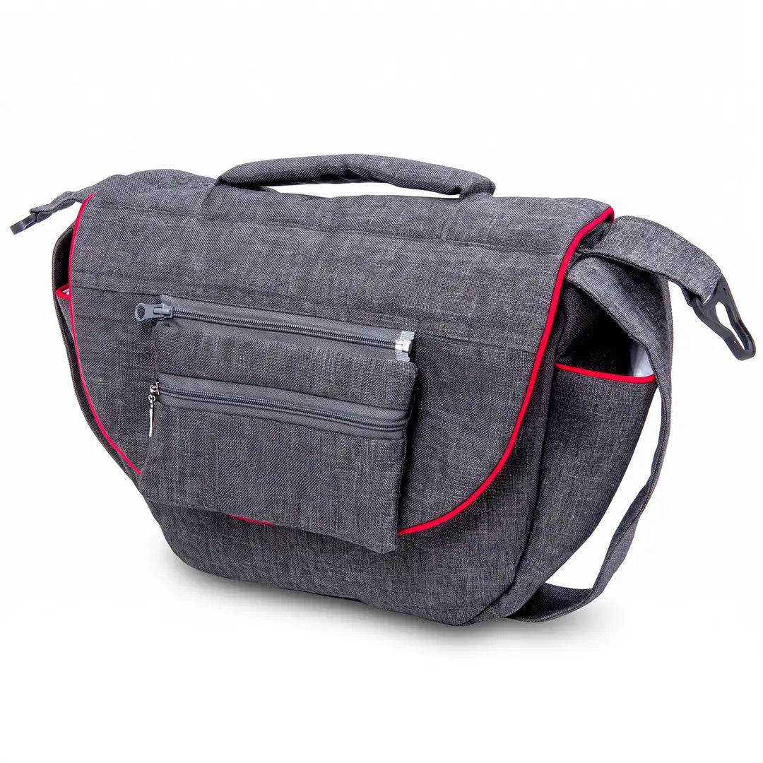 Bolsa Manillar para Silla Ortopédica Infantil Grizzly en gris dortomedical