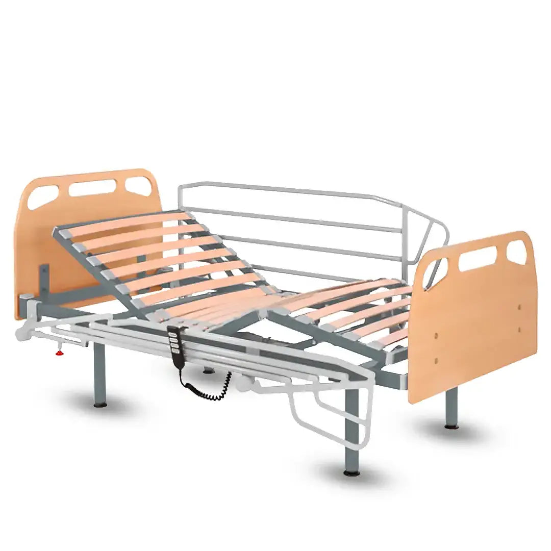 Cama articulada con accionamiento eléctrico que ofrece una seguridad total dortomedical