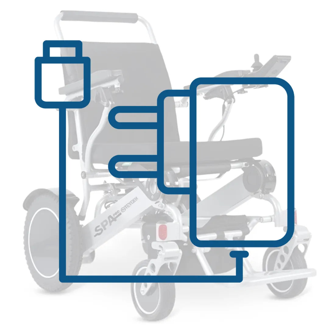 Cargador Original para Silla de Ruedas Eléctrica SPA