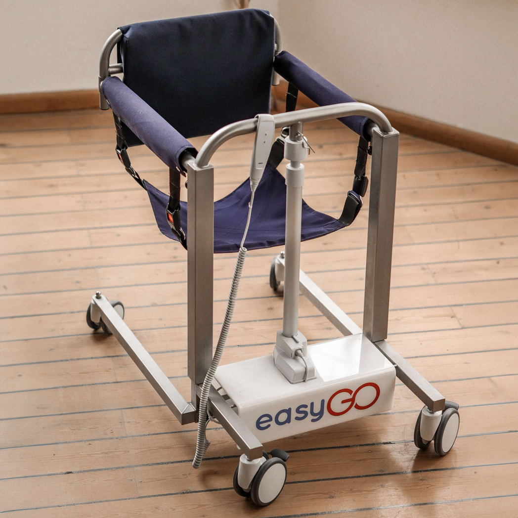 Grúa - Silla para Traslado de Pacientes Eléctrica y Plegable EASY GO