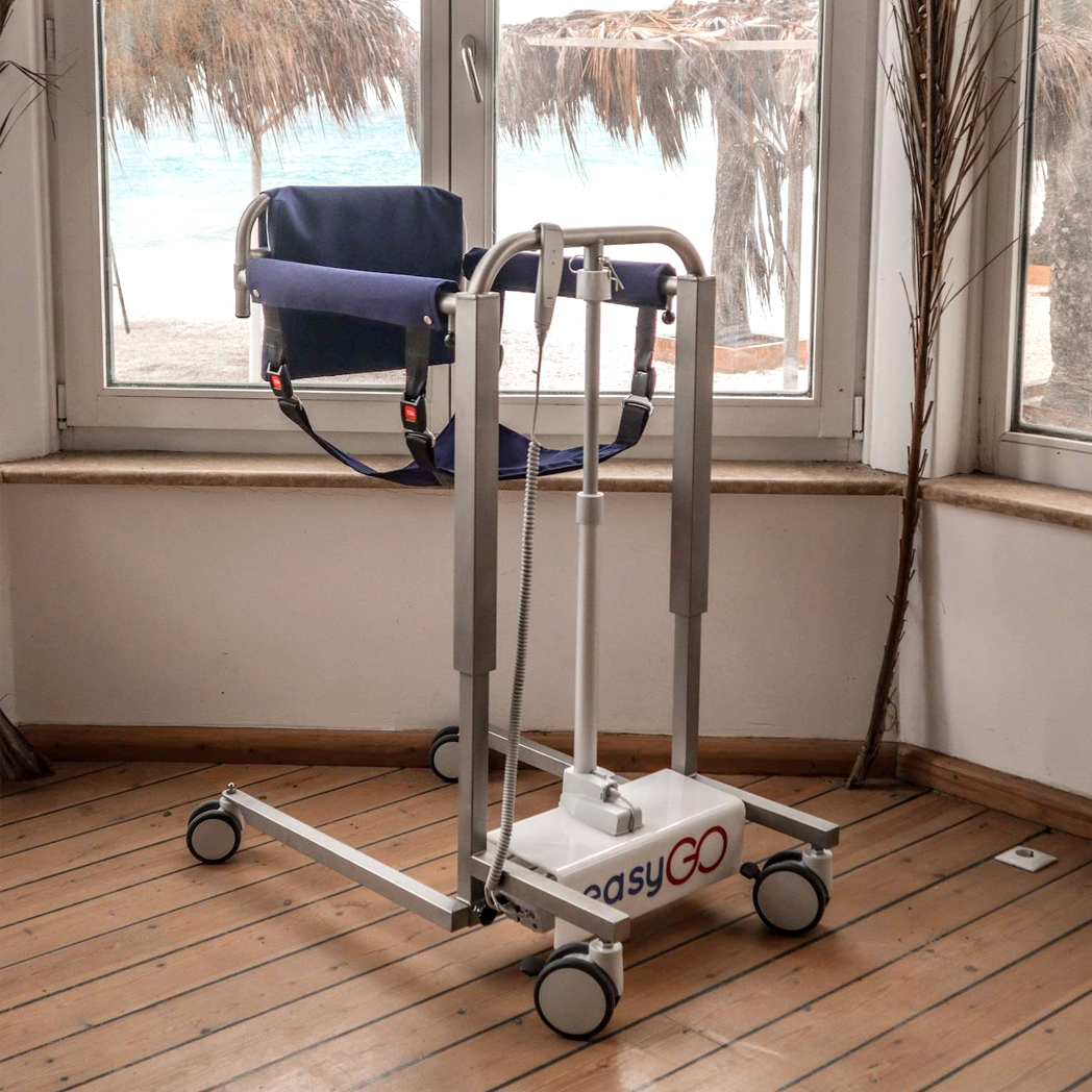 Grúa - Silla para Traslado de Pacientes Eléctrica y Plegable EASY GO
