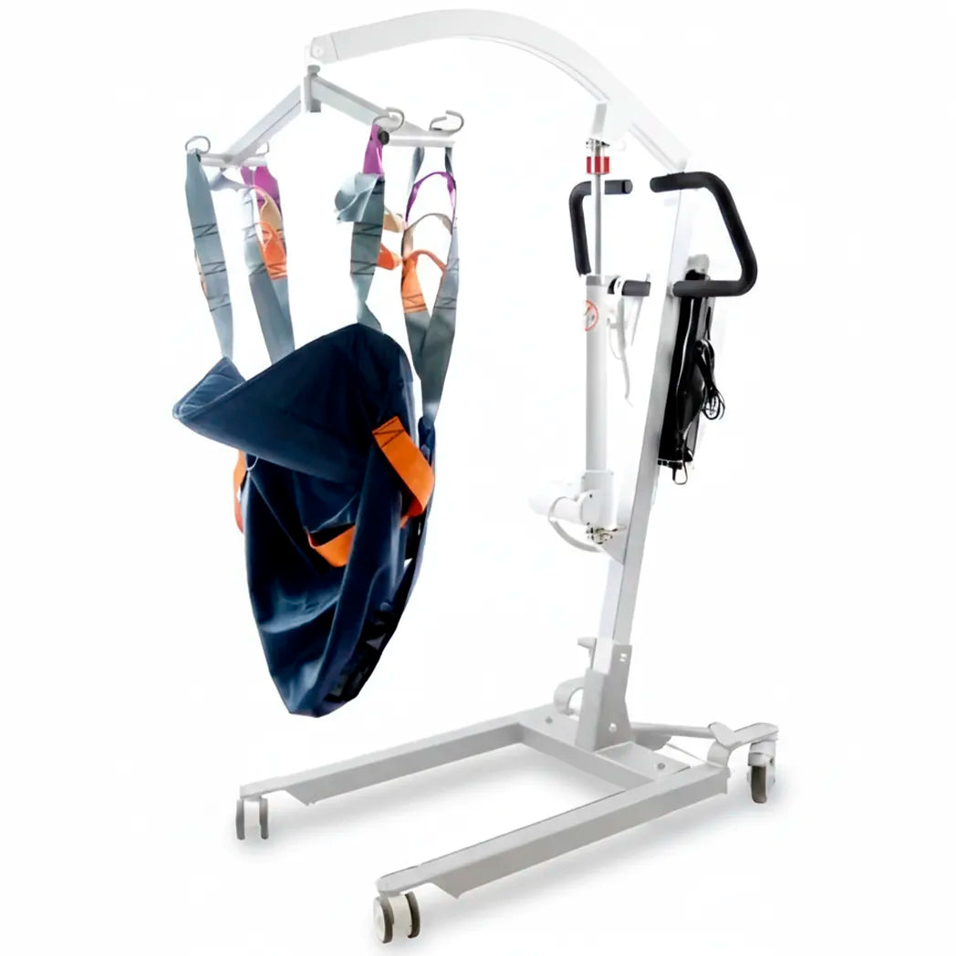 Grúa ortopédica de acero de alta resistencia con capacidad de 150 kg para movilización segura dortomedical