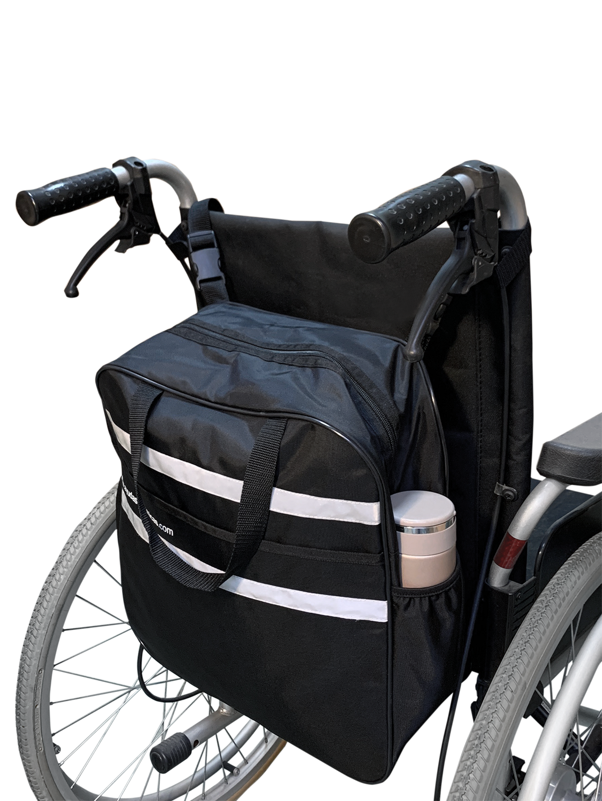 Bolsa Auxiliar Impermeable para Silla de Ruedas Resistente 30 kg