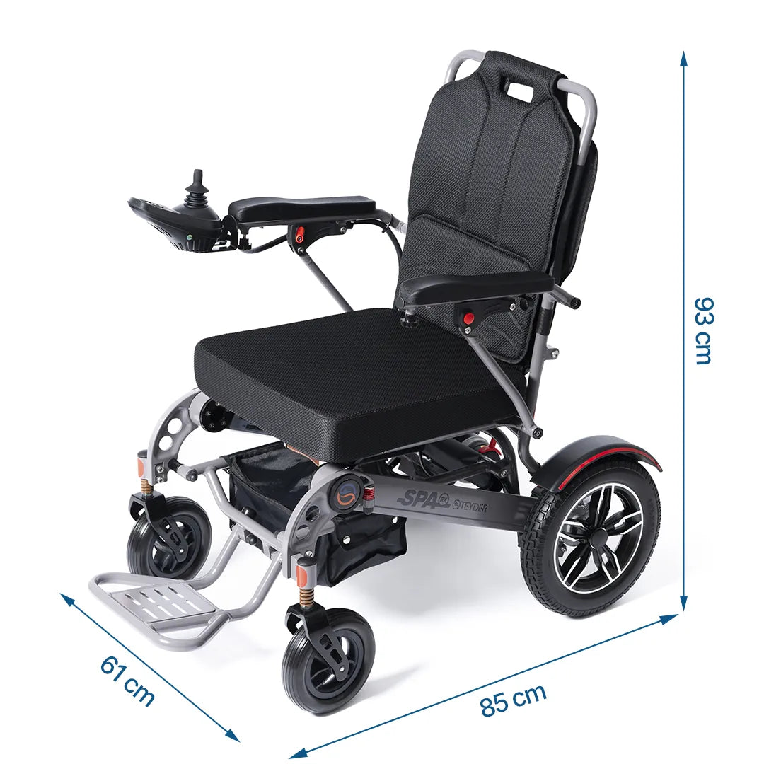 Silla Eléctrica Plegable con TRIPLE SUSPENSIÓN SPA RX