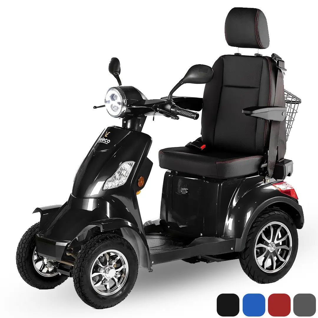 Moto para discapacitados con ruedas neumáticas de 10 pulgadas para una conducción fluida de Dortomedical