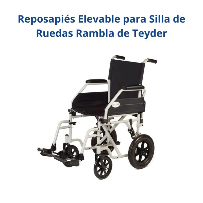 Reposapiés Elevable para Silla de Ruedas RAMBLA de TEYDER