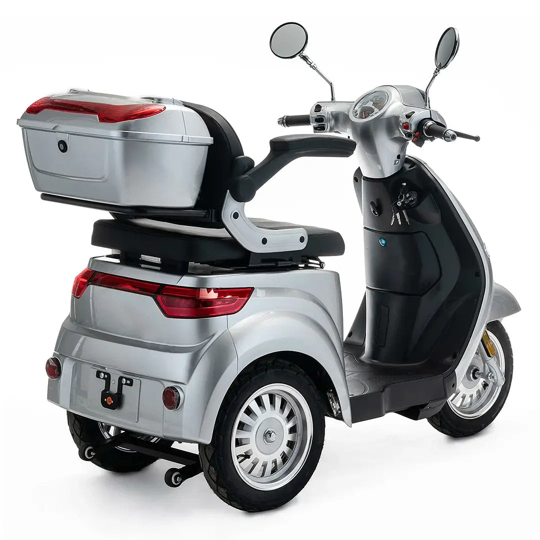 Scooter para adultos con retrovisores y bocina para mejorar la seguridad vial y visibilidad de Dortomedical