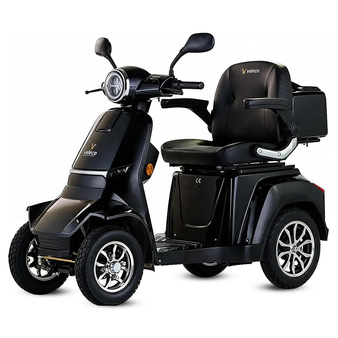 Scooter para adultos con sistema de alarma sonora y bocina para evitar robos y alertar a peatones de Dortomedical