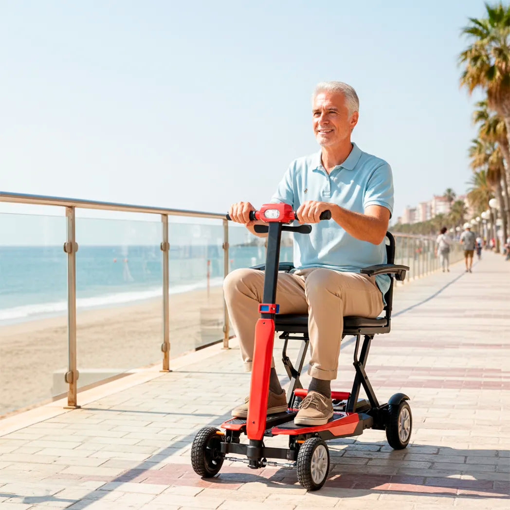Scooter Eléctrico PLEGABLE Ligero Magnesio y Aluminio ACE