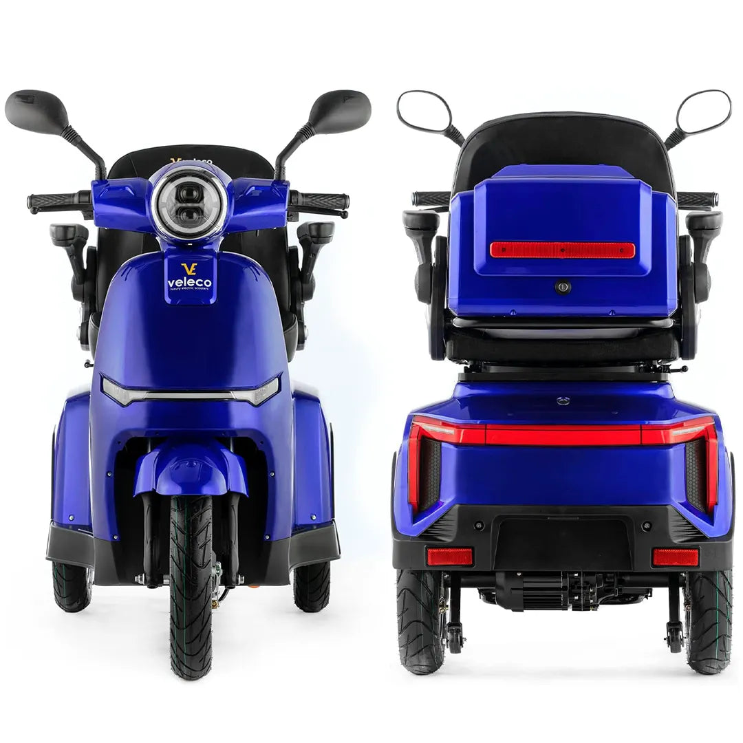 Scooter para movilidad reducida con autonomía de 50 km para disfrutar de largos paseos sin recargas de Dortomedical