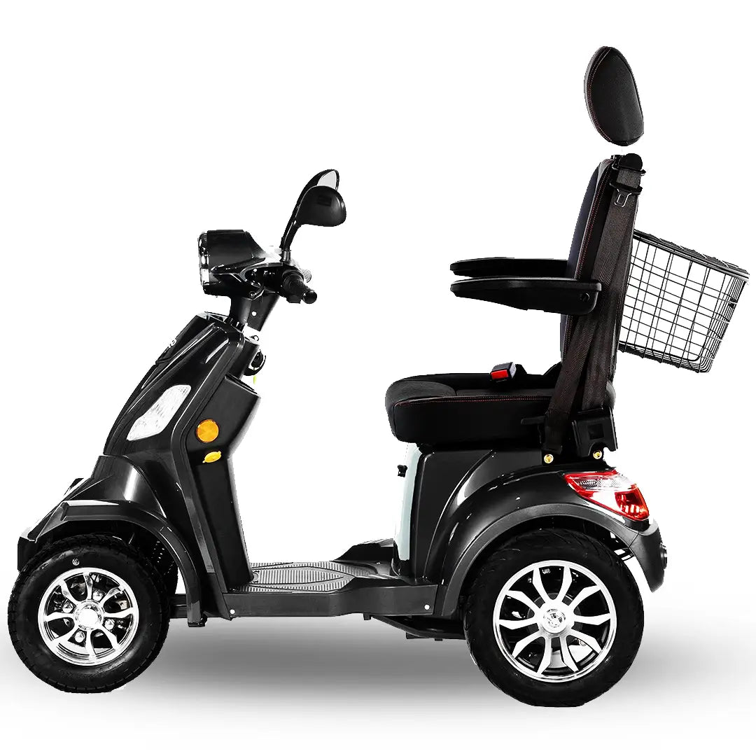 Scooter para movilidad reducida con motor de 1000W capaz de subir pendientes de 17 grados de Dortomedical