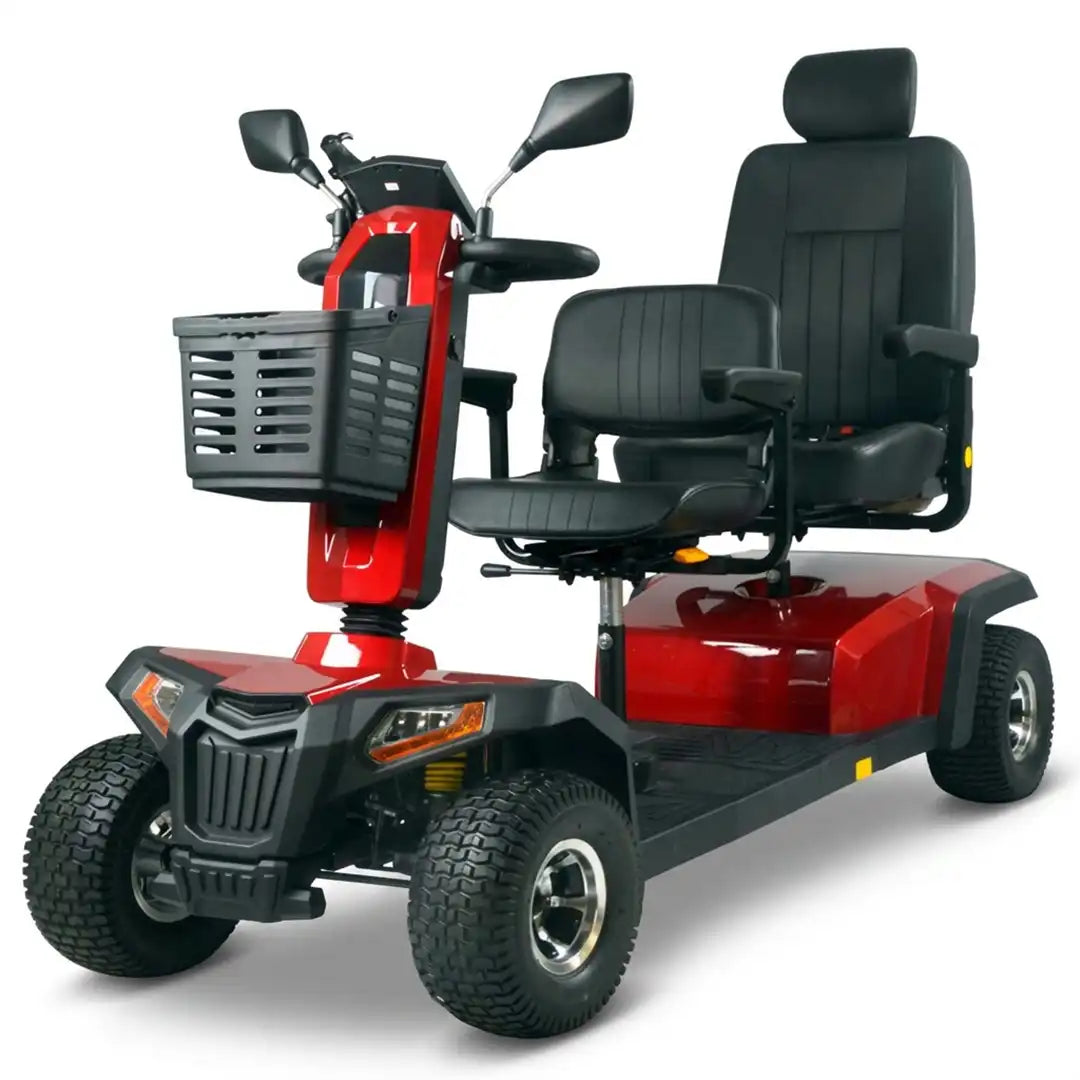 Scooter Doble Asiento con Ruedas Todoterreno DANUBIO BIPLAZA