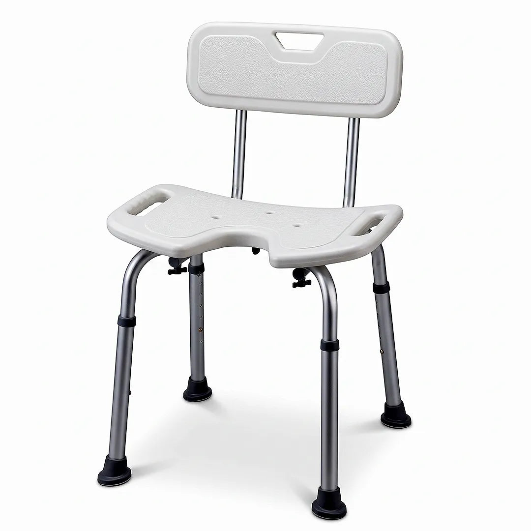 Silla de baño Onda con asiento para mayor comodidad y seguridad del usuario dortomedical