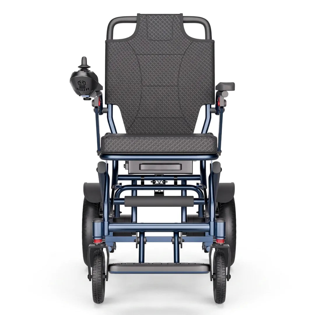 Silla de ruedas eléctrica ligera con batería extraíble apta para avión y viajes dortomedical