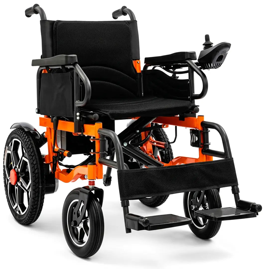 Silla de ruedas electrica con motor sin escobillas 500w silencioso para un conduccion eficiente suave sin ruidos molestos dortomedical