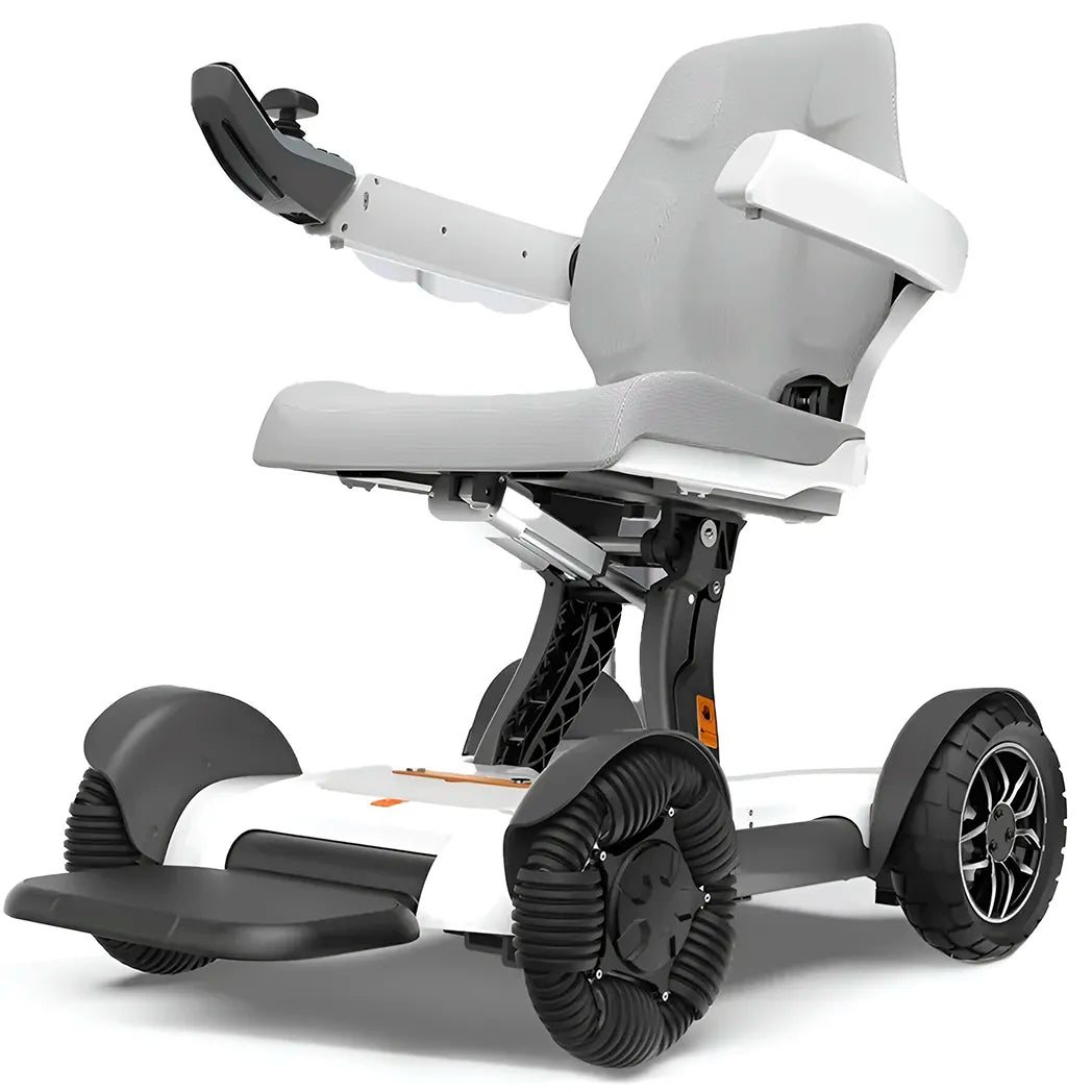 Plano de la silla de ruedas eléctrica con plegado inteligente supercompacto dortomedical