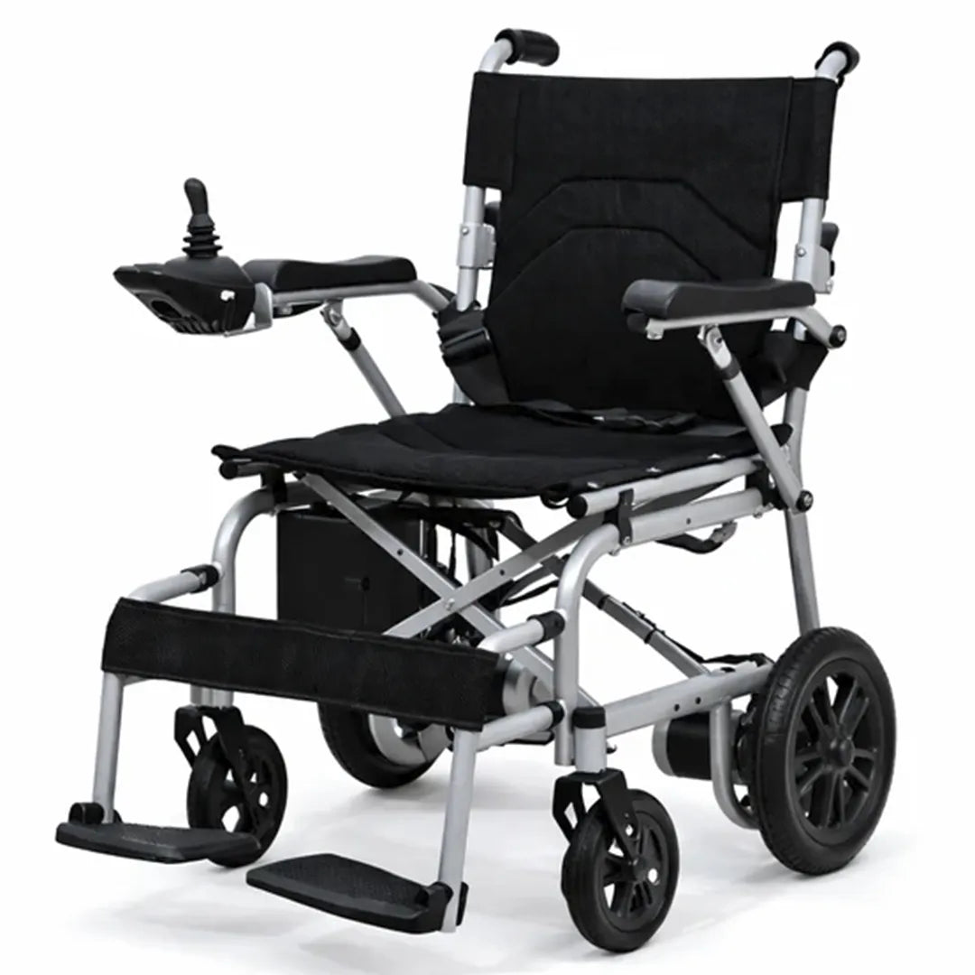 Silla de ruedas eléctrica levialite con motor de 400W, batería extraíble de 12Ah y autonomía de hasta 20 km para uso diario urbano dortomedical