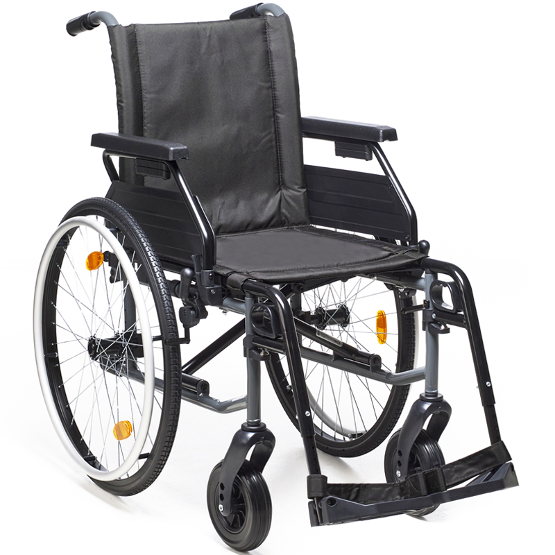 Silla ortopédica autopropulsable Gades Vario con llantas y aros de aluminio, ideal para usuarios activos de hasta 130 kg dortomedical