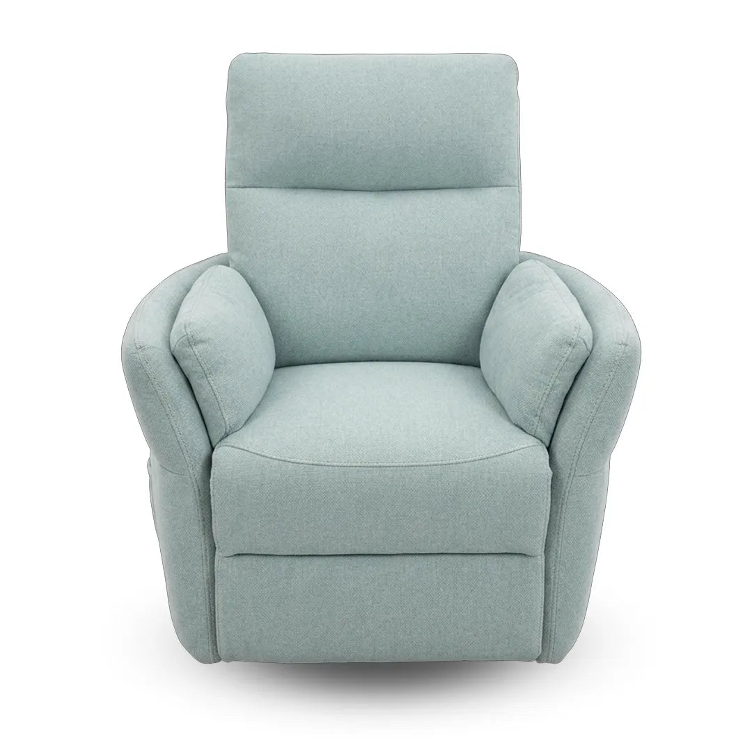 Sillón de incorporación disponible en colores arena, gris y azul para un estilo personalizado de Dortomedical.