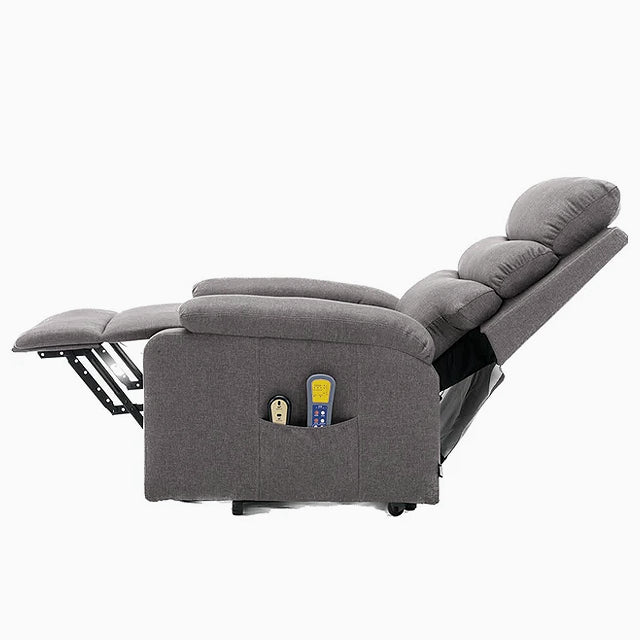 Sillón Eléctrico Levanta Personas Reclinable con MASAJE