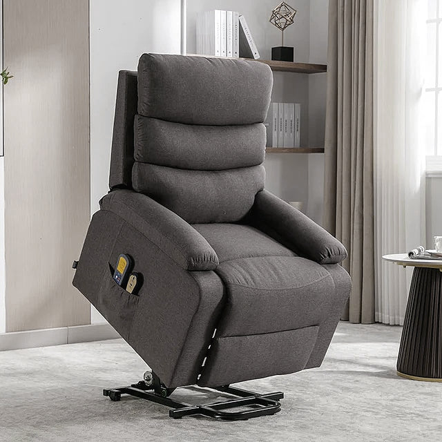 Sillón Eléctrico Levanta Personas Reclinable con MASAJE